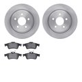 Dynamic Friction Co 6502-27215, Rotors with 5000 Advanced Brake Pads 6502-27215
